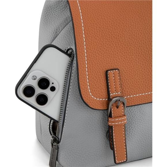 Small Backpack Purse for Women Vegan Leather Mini Womens Backpack Cute main image 7